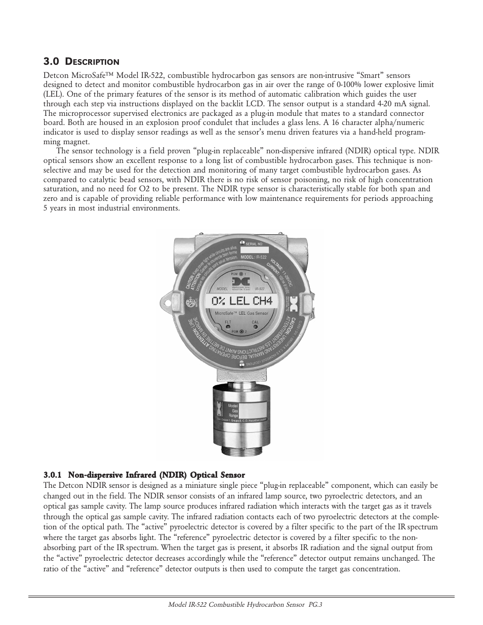 Detcon IR-522 User Manual | Page 3 / 19