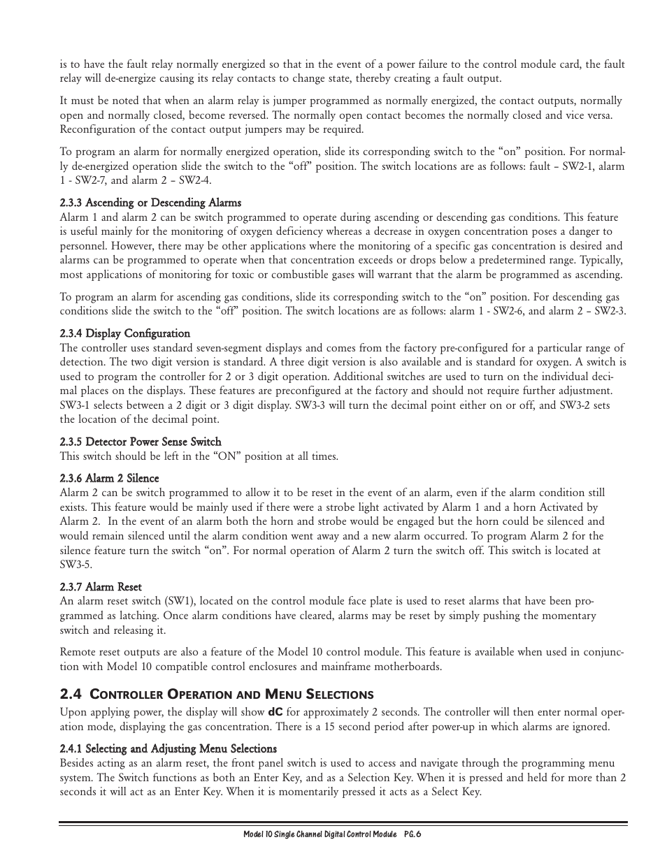 Detcon 10B User Manual | Page 6 / 10