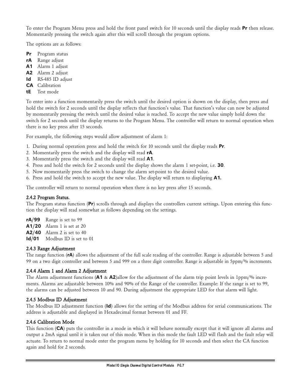 Detcon 10B User Manual | Page 7 / 10