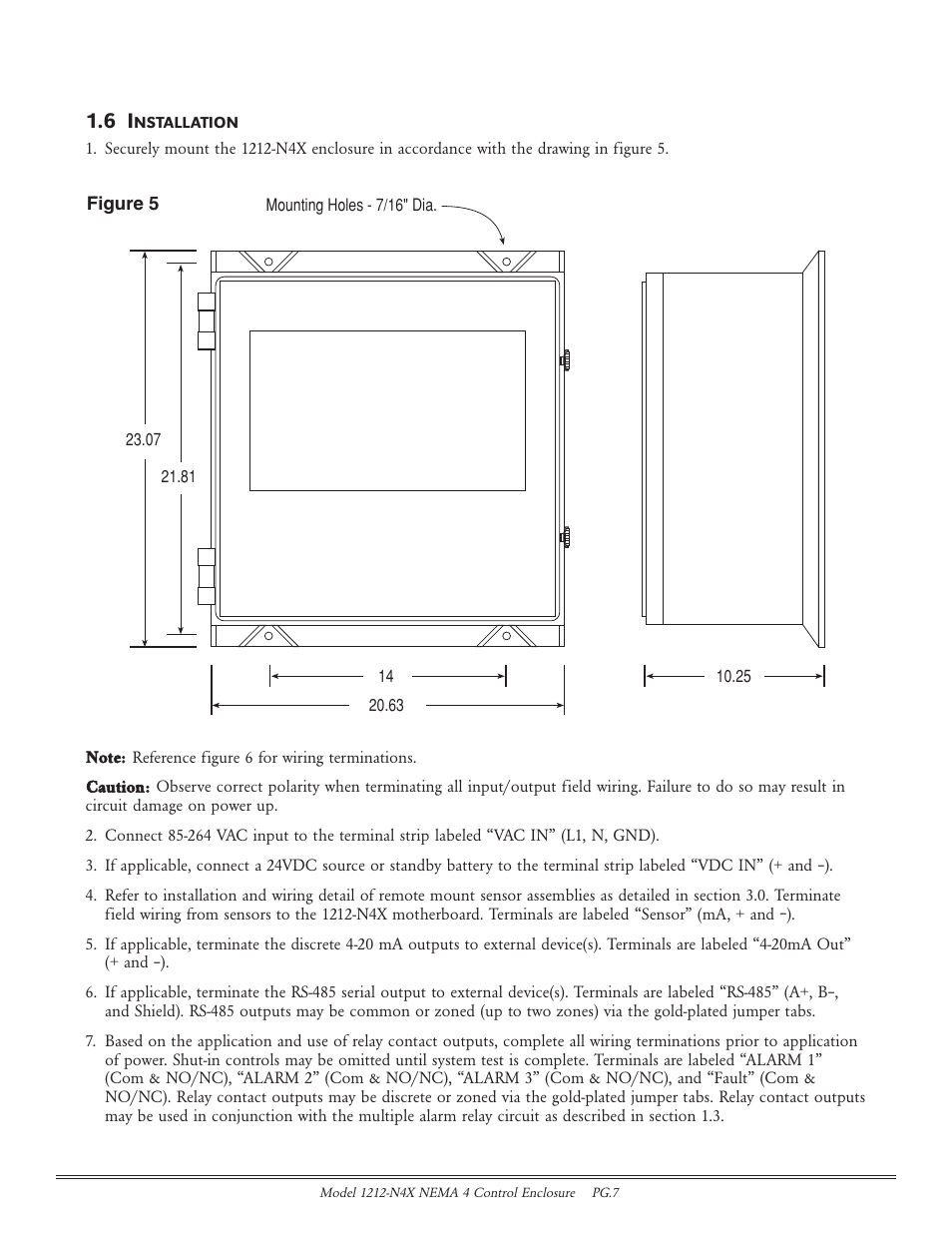 Detcon 1212-N4X User Manual | Page 7 / 9