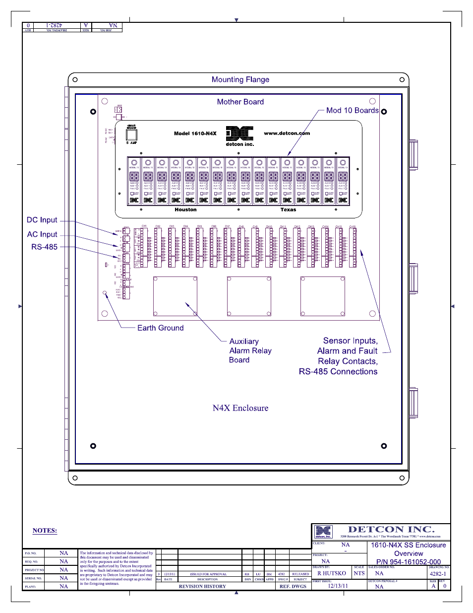 Detcon 1610-N4X User Manual | Page 25 / 28