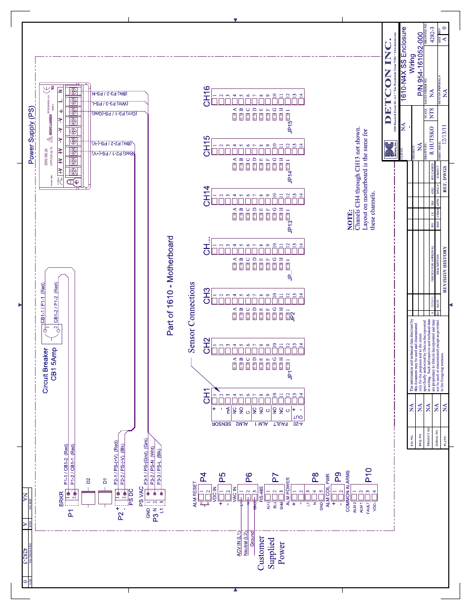 Detcon 1610-N4X User Manual | Page 27 / 28