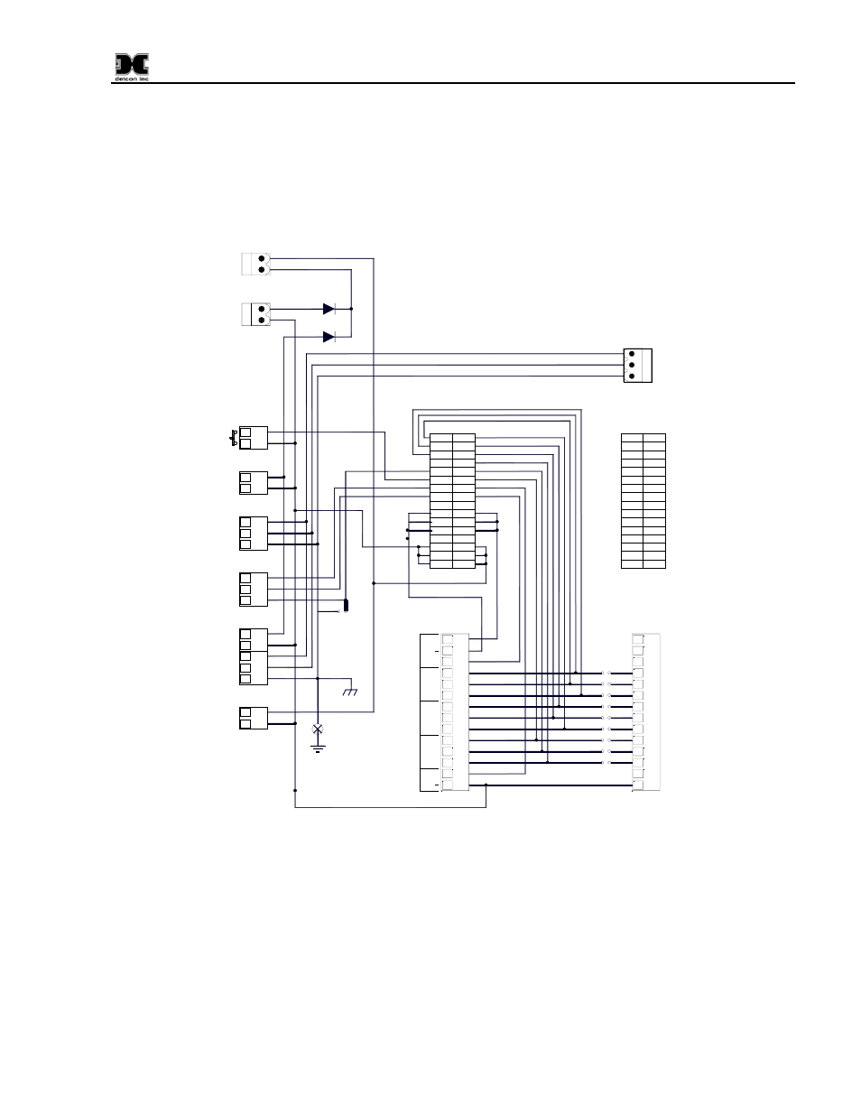 Figure 4 motherboard wiring diagram | Detcon 1010-N4X User Manual | Page 9 / 14