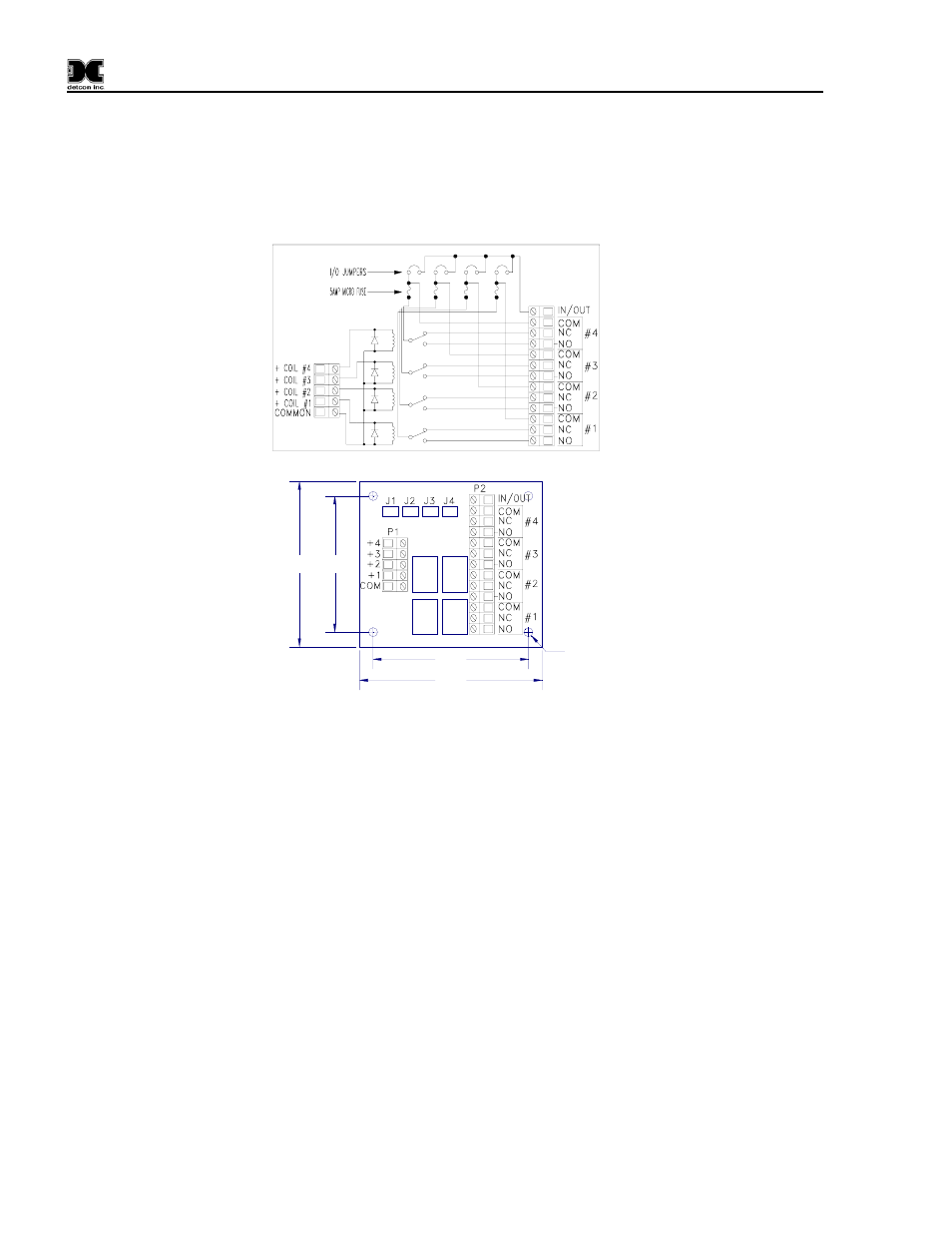 3 auxiliary alarm relay board (aarb), Auxiliary alarm relay board (aarb), Figure 1 auxiliary alarm relay board | Detcon 610-N4X User Manual | Page 6 / 12