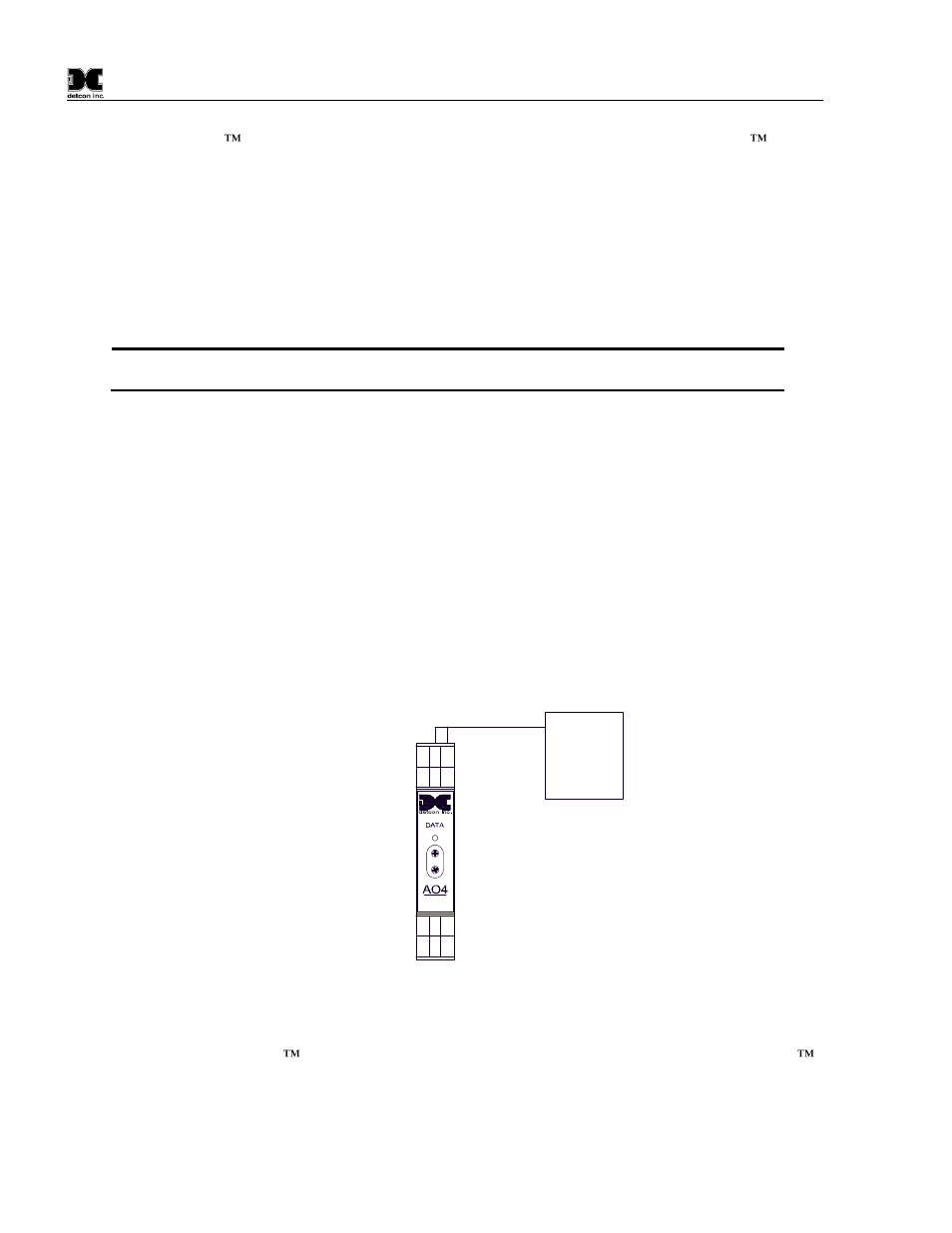 Analog 4-20ma outputs (ao-4), Figure 8 model ao-4 4-20ma output module | Detcon MCX-32-N4X User Manual | Page 16 / 55