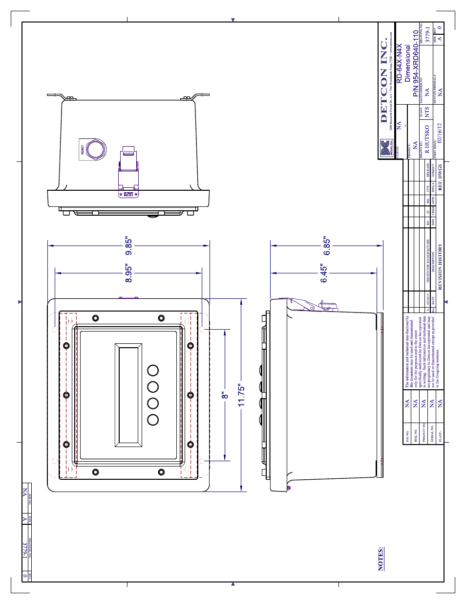 Detcon RD-64X-N7 User Manual | Page 35 / 41