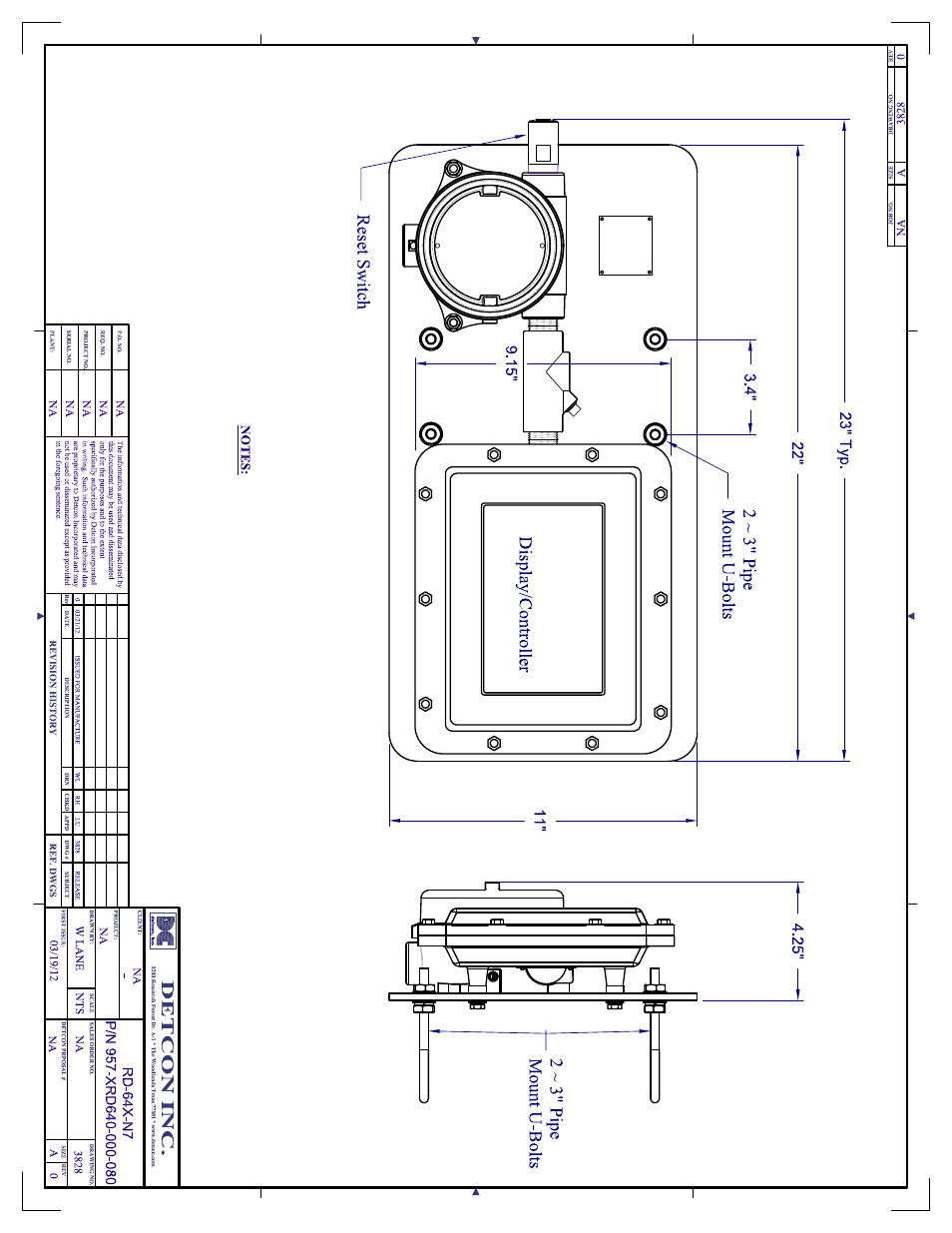 Detcon RD-64X-N7 User Manual | Page 38 / 41