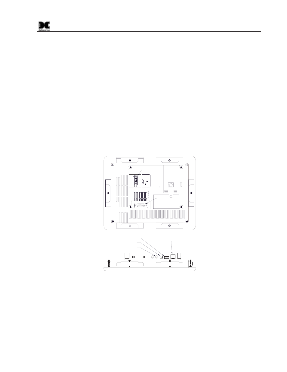 0 introduction, 0 system configuration, 1 touch panel graphic display | Detcon 880RS-N4X User Manual | Page 5 / 36