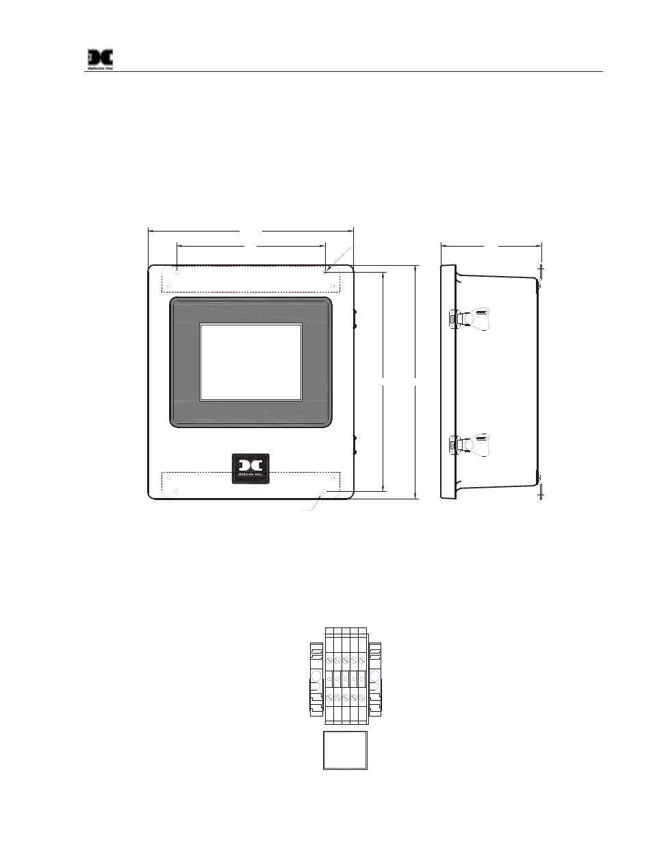 0 installation | Detcon 880RS-N4X User Manual | Page 7 / 36