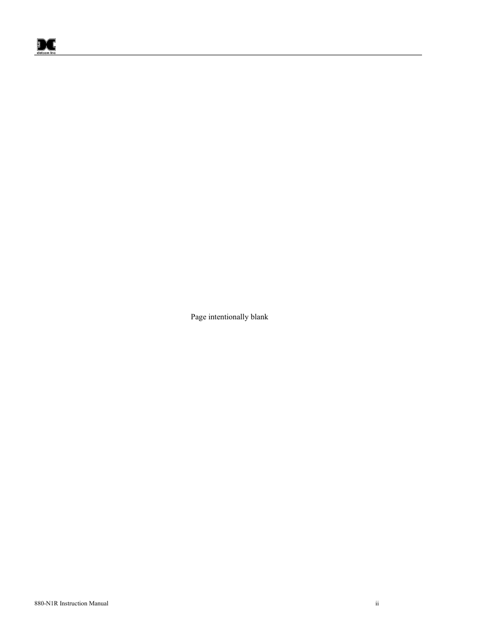 Detcon 880S-N1R User Manual | Page 2 / 45
