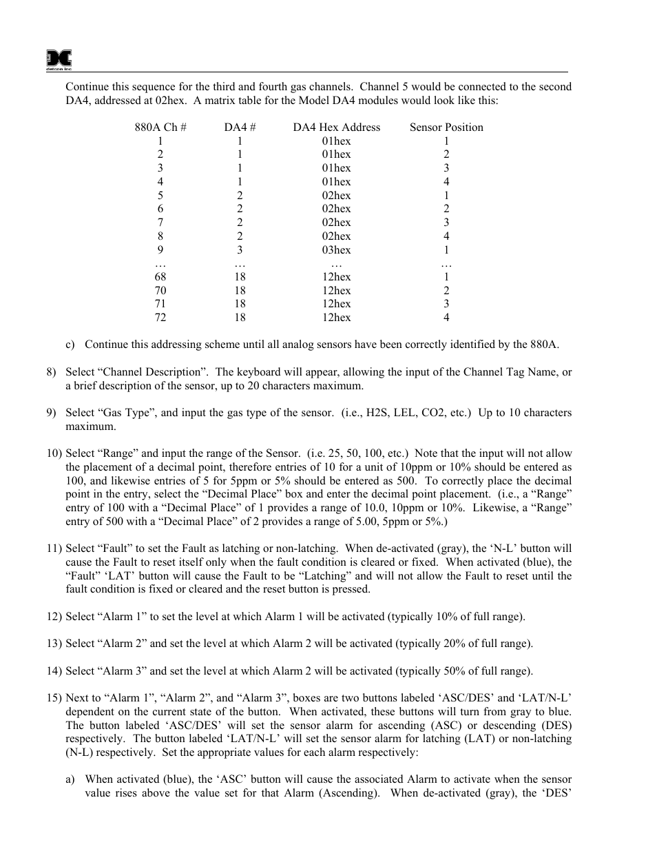 Detcon 880S-N1R User Manual | Page 26 / 45