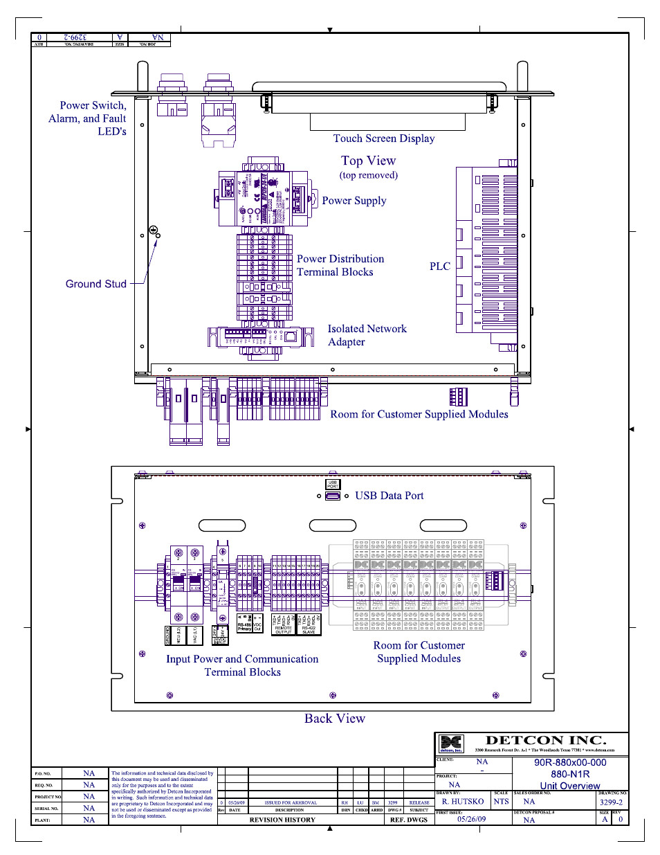 Detcon 880S-N1R User Manual | Page 44 / 45