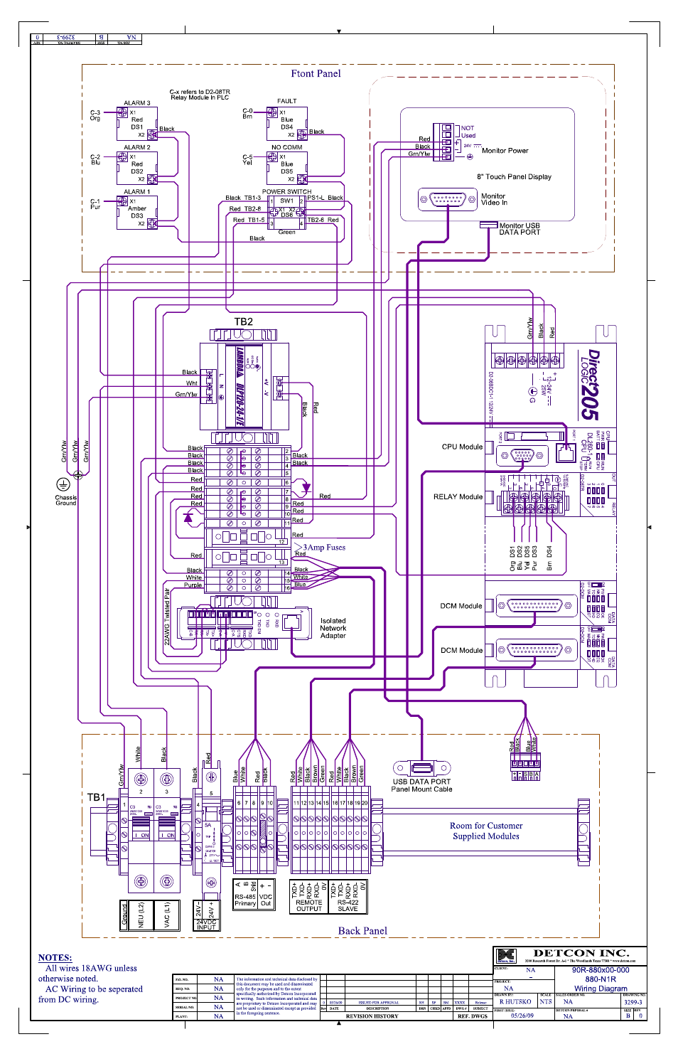 Detcon 880S-N1R User Manual | Page 45 / 45