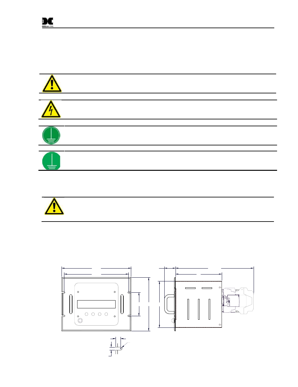 Installation, Safety guidelines, N1p and n1r enclosure installation | 0 installation, 1 safety guidelines, 2 n1p and n1r enclosure installation | Detcon X40-32-N7 User Manual | Page 19 / 70