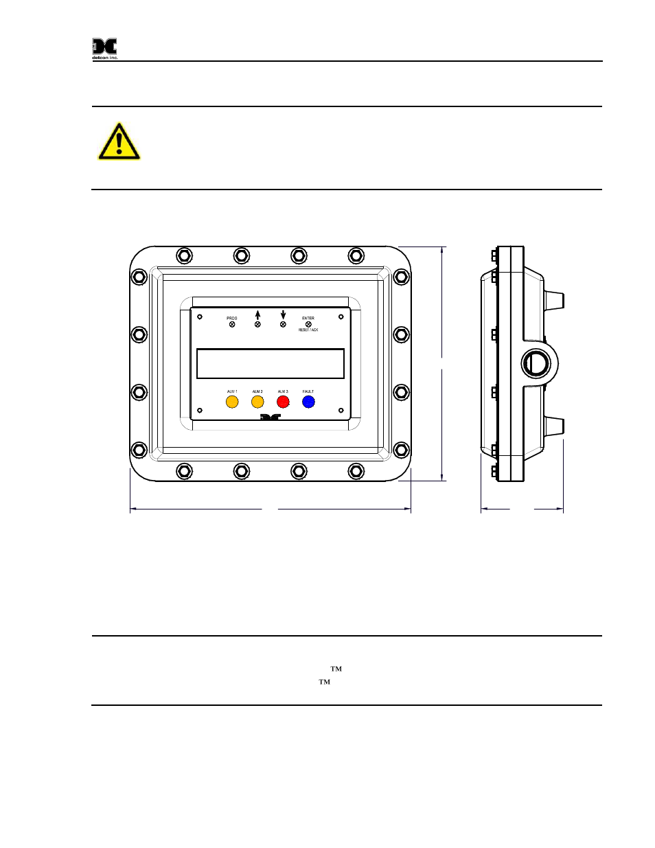 N7 enclosure installation, 4 n7 enclosure installation | Detcon X40-32-N7 User Manual | Page 27 / 70