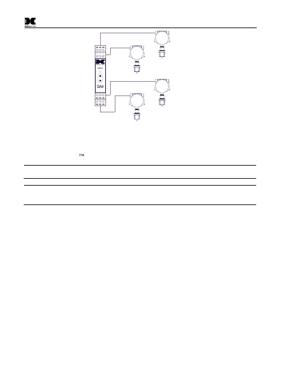 Dry contact inputs (di-4), 3 dry contact inputs (di-4) | Detcon X40-32-N7 User Manual | Page 36 / 70