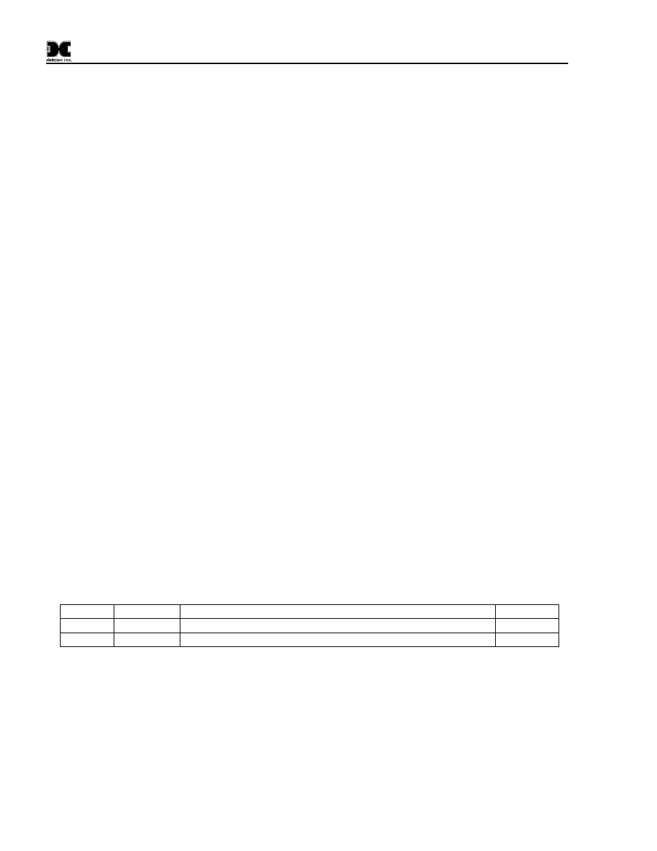Specifications, Warranty, Revision log | 0 specifications, 0 warranty, 0 revision log | Detcon SW-AV2-DV1 User Manual | Page 12 / 12