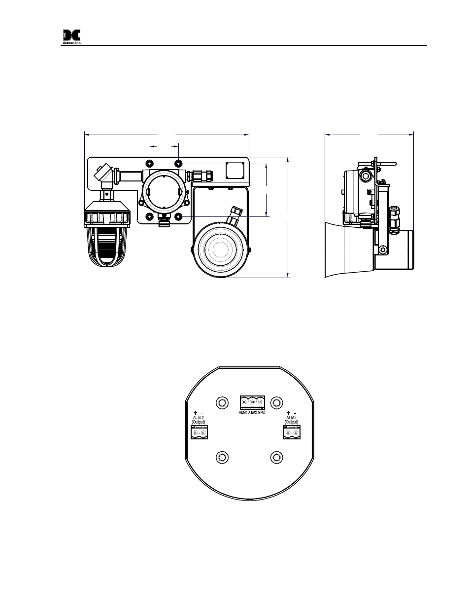 Description, Figure 1 figure 2 12v to 24v alarm station board, 0 description | Detcon A1V1 User Manual | Page 5 / 9