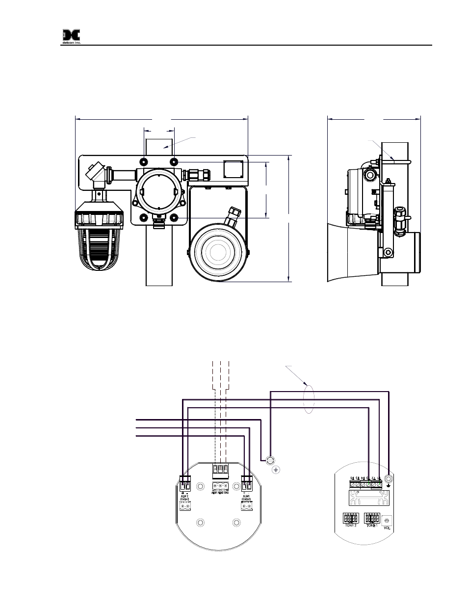 Installation, 0 installation | Detcon A1V1 User Manual | Page 7 / 9