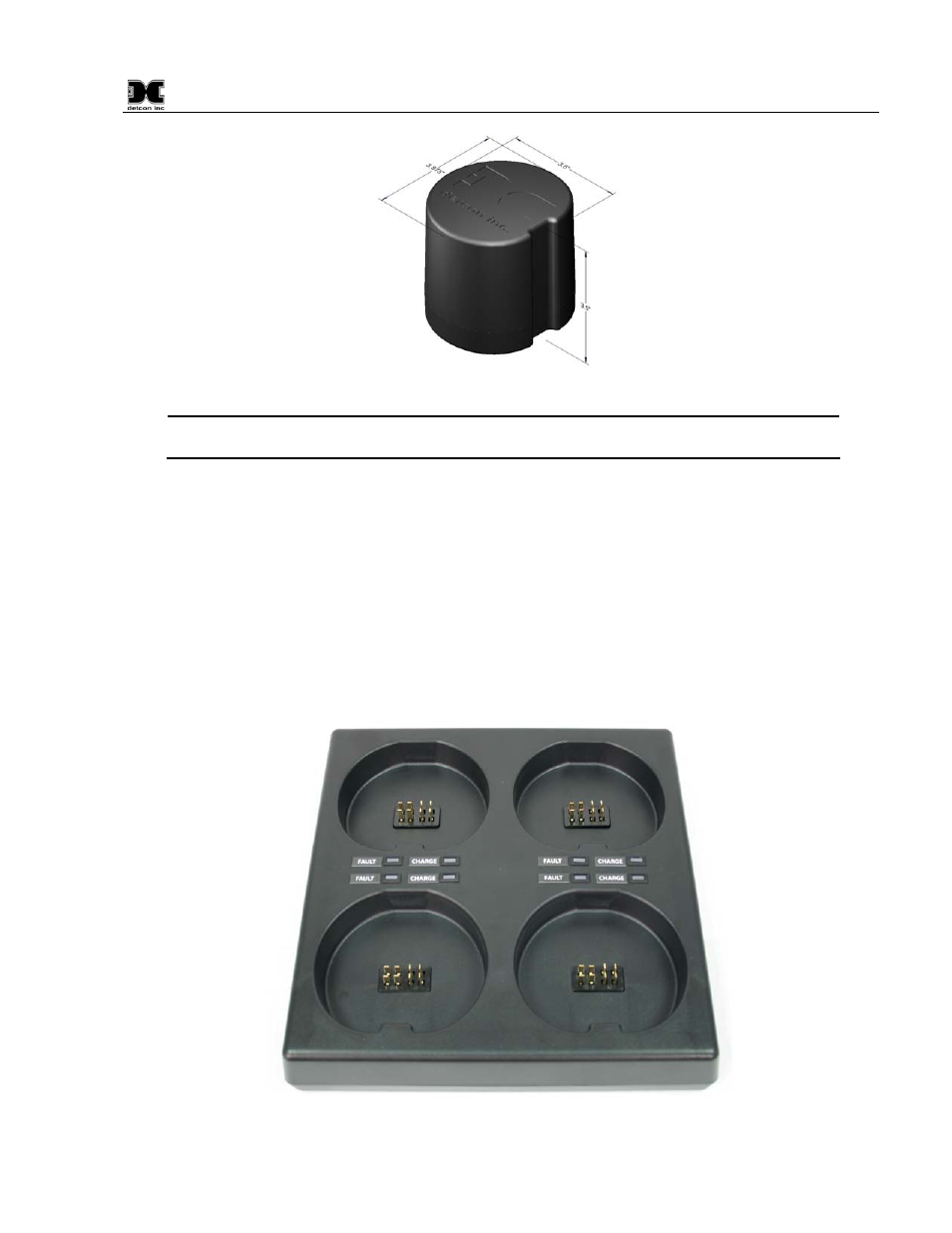 5 quad battery charger (optional), Quad battery charger (optional), Figure 5 smart battery pack | Figure 6 quad battery charger | Detcon RXT-300 User Manual | Page 11 / 47