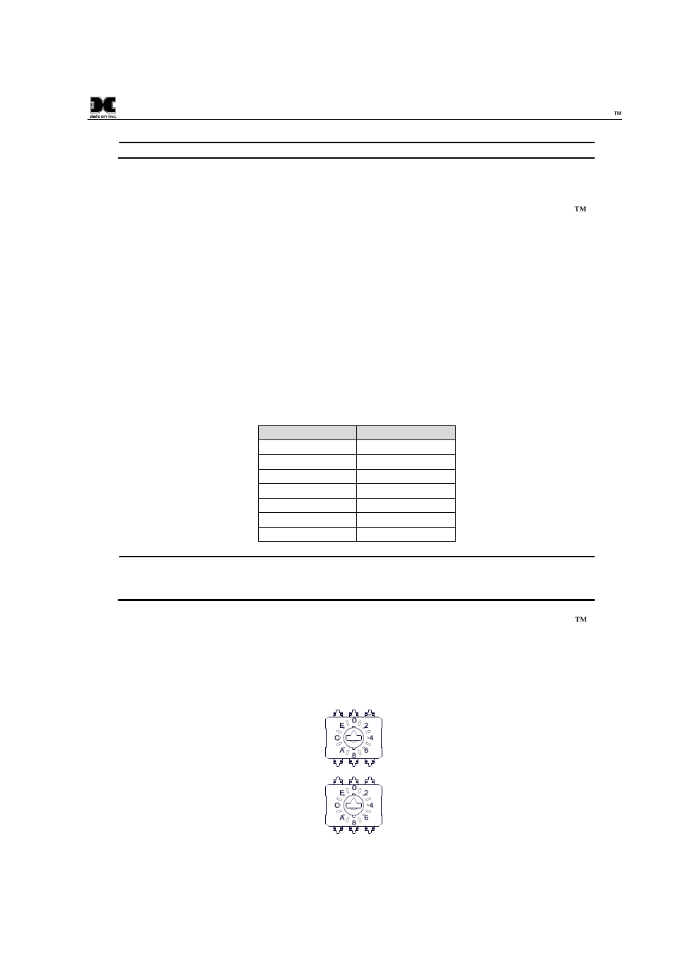 5 serial clock & serial data line, 6 programming data, clock & reset, 4 model 100 terminal board settings | Detcon RXT-320 User Manual | Page 19 / 31