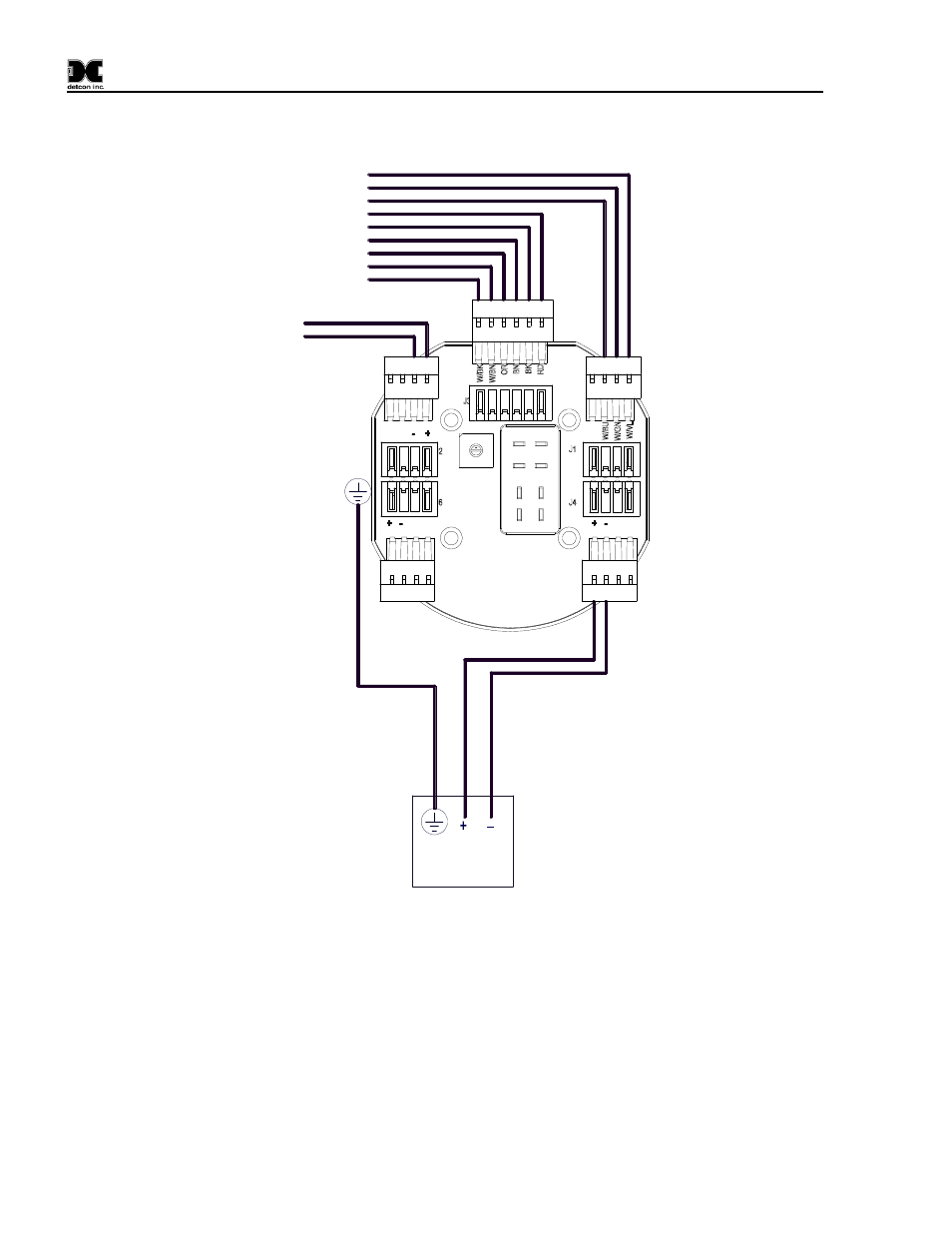 Operation, Figure 8 typical unit wiring, 0 operation | Detcon SW-V1-DV2 User Manual | Page 10 / 11