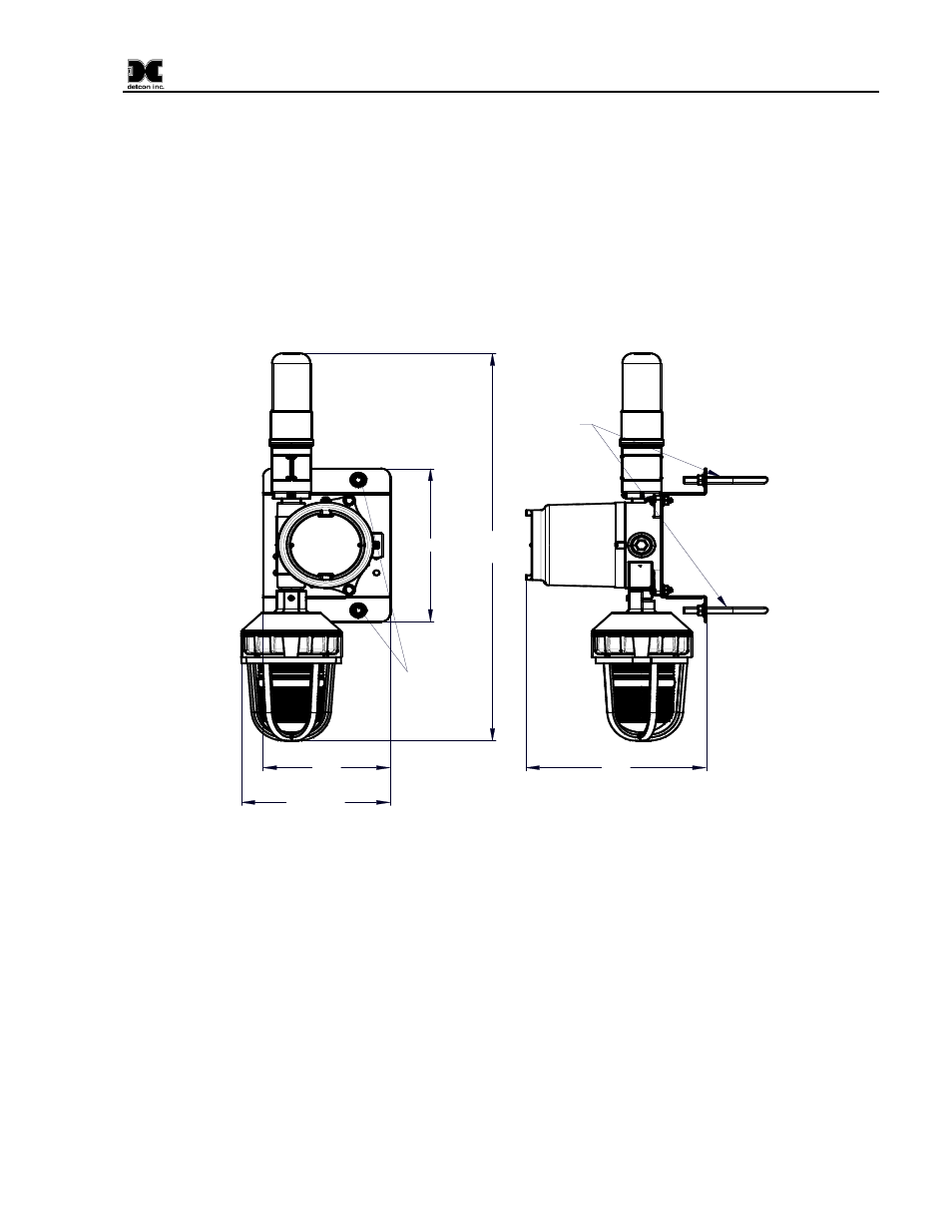 Installation, Figure 7 dimensional, 0 installation | Detcon SW-V1-DV2 User Manual | Page 9 / 11