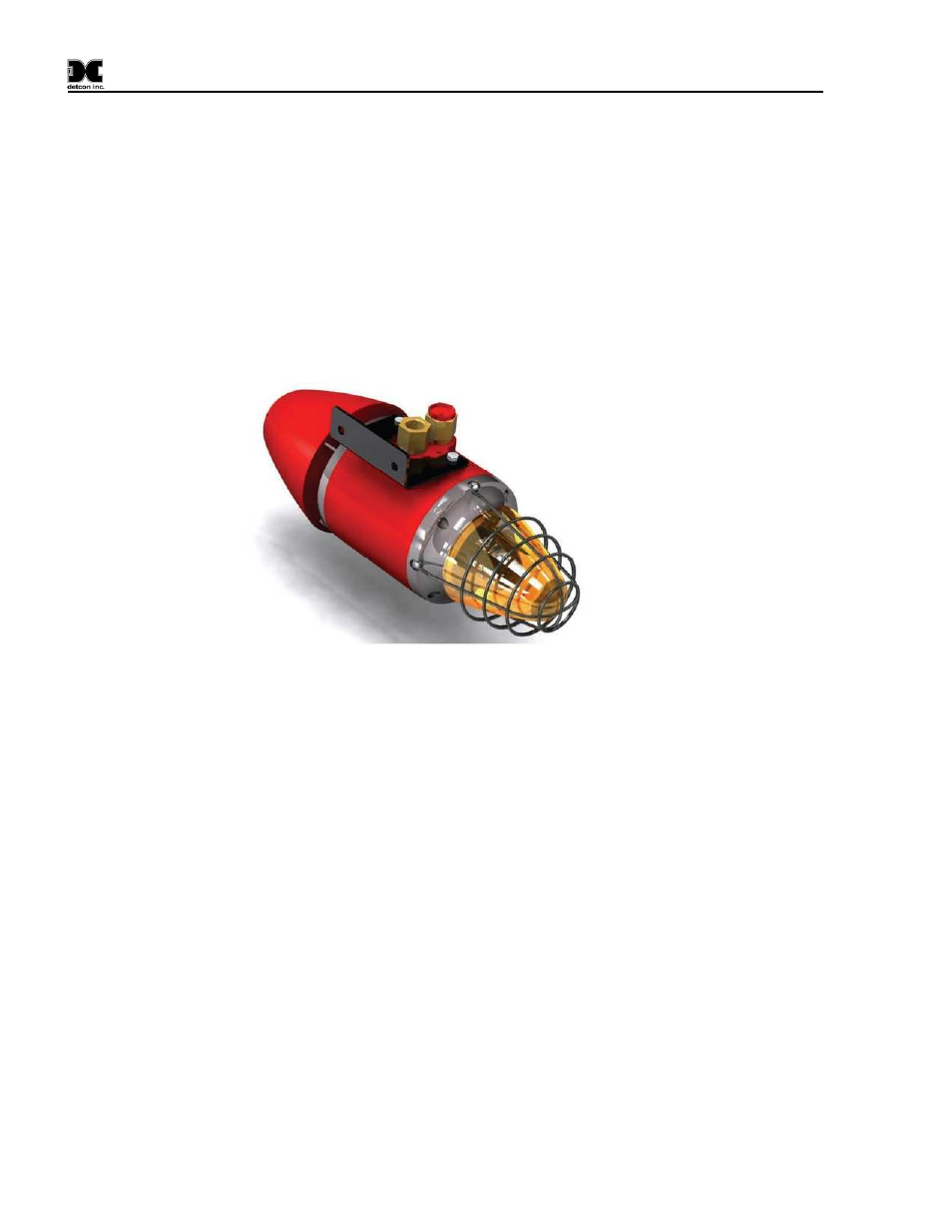 Strobe/horn alarm, Smart battery pack, Figure 3 strobe/horn combo | 1 strobe/horn alarm, 2 smart battery pack | Detcon SW-AV1-DV1 User Manual | Page 6 / 14