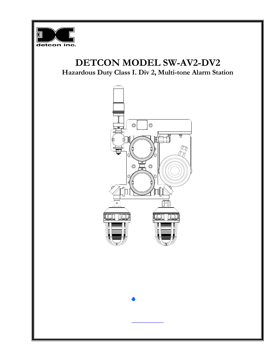 Detcon SW-AV2-DV2 User Manual | 12 pages