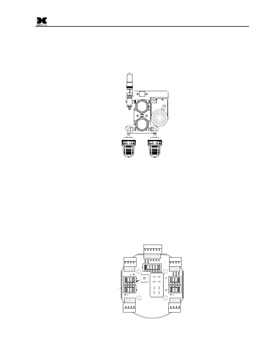 Description, 0 description, Figure 1 basic c1d2 wireless alarm stations | Figure 2 wireless interconnect pca | Detcon SW-AV2-DV2 User Manual | Page 5 / 12