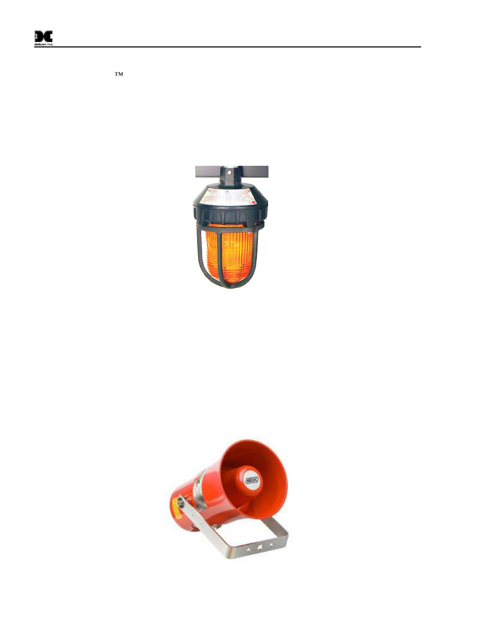 Strobe, Horn, Figure 3 strobe figure 4 horn | 1 strobe, 2 horn | Detcon SW-AV2-DV2 User Manual | Page 6 / 12