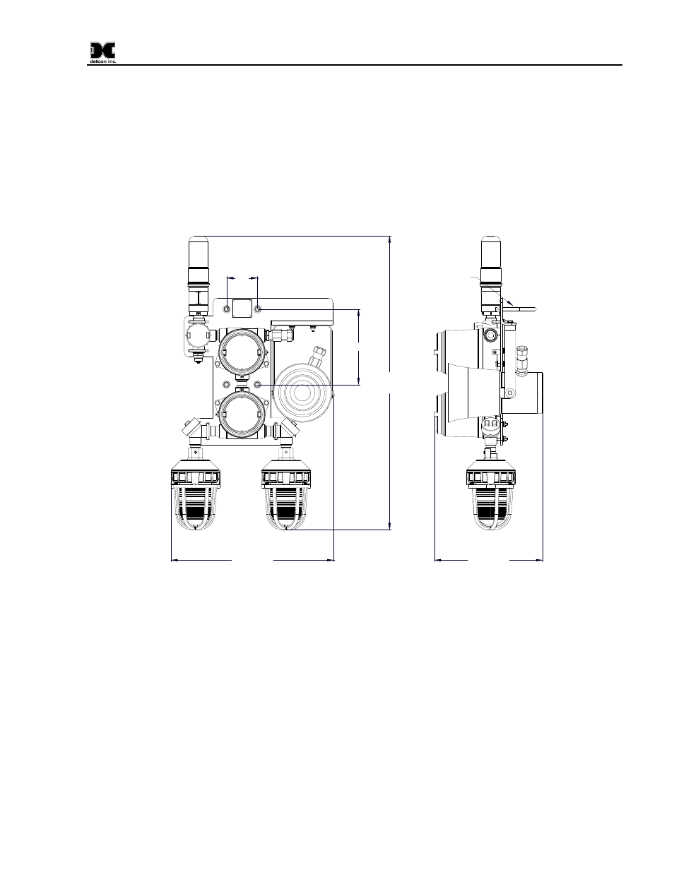 Installation, Figure 7 dimensional, 0 installation | Detcon SW-AV2-DV2 User Manual | Page 9 / 12