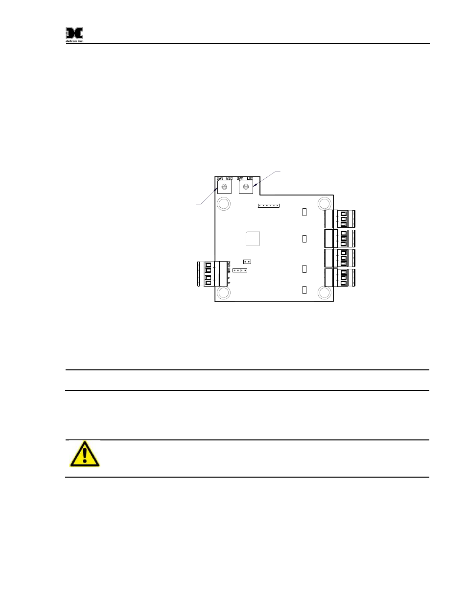 Sensor inputs, Figure 3 sensor input pca, 6 sensor inputs | Detcon SmartWireless CX User Manual | Page 9 / 33
