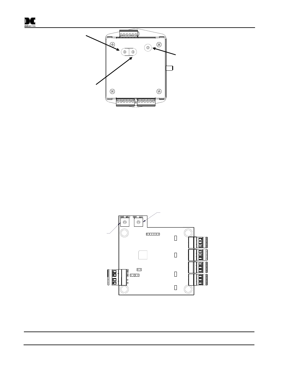 Sensor inputs, 7 sensor inputs | Detcon SmartWireless CXT User Manual | Page 10 / 49