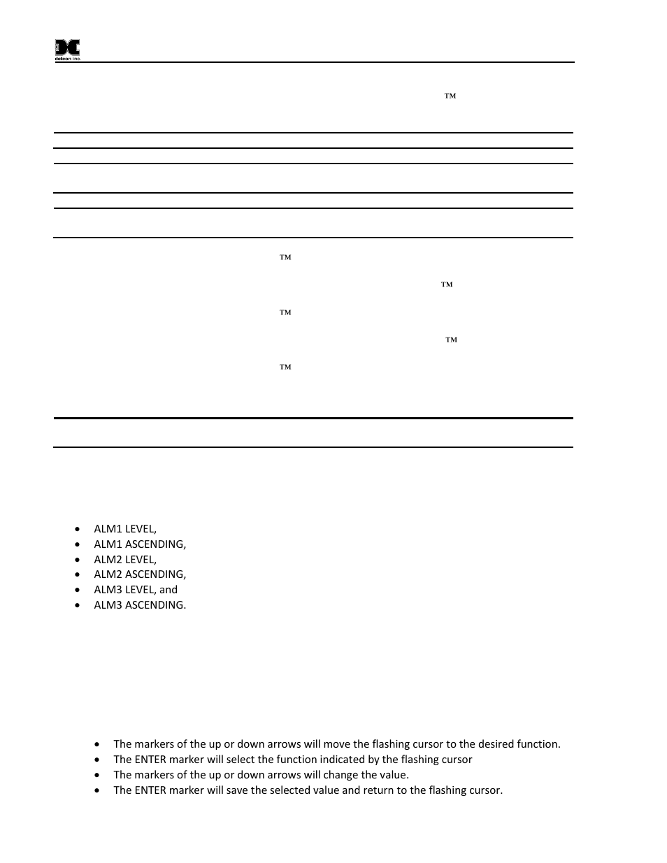 Set channel alarms | Detcon SmartWireless CXT User Manual | Page 28 / 49