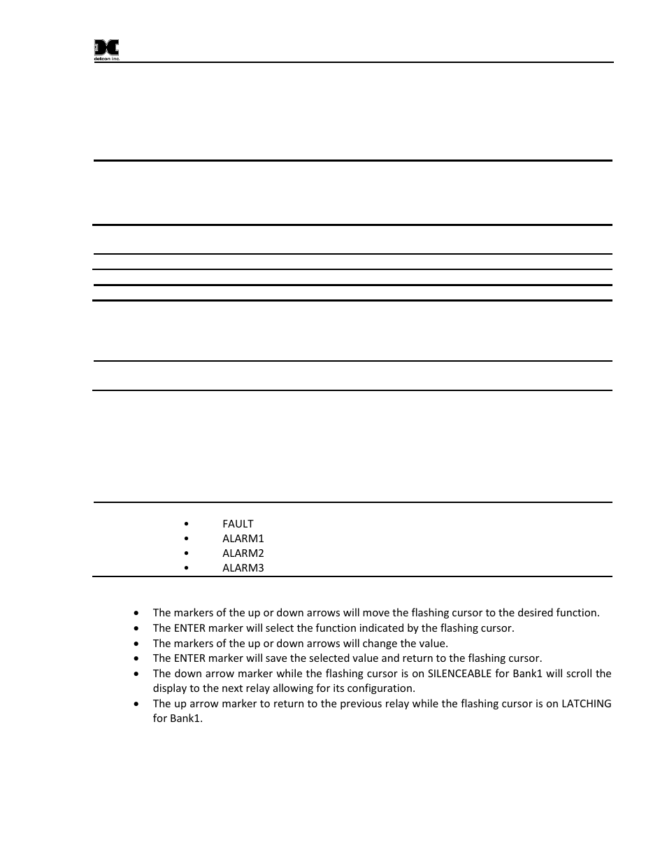 Set relay (alarm) functions | Detcon SmartWireless CXT User Manual | Page 29 / 49