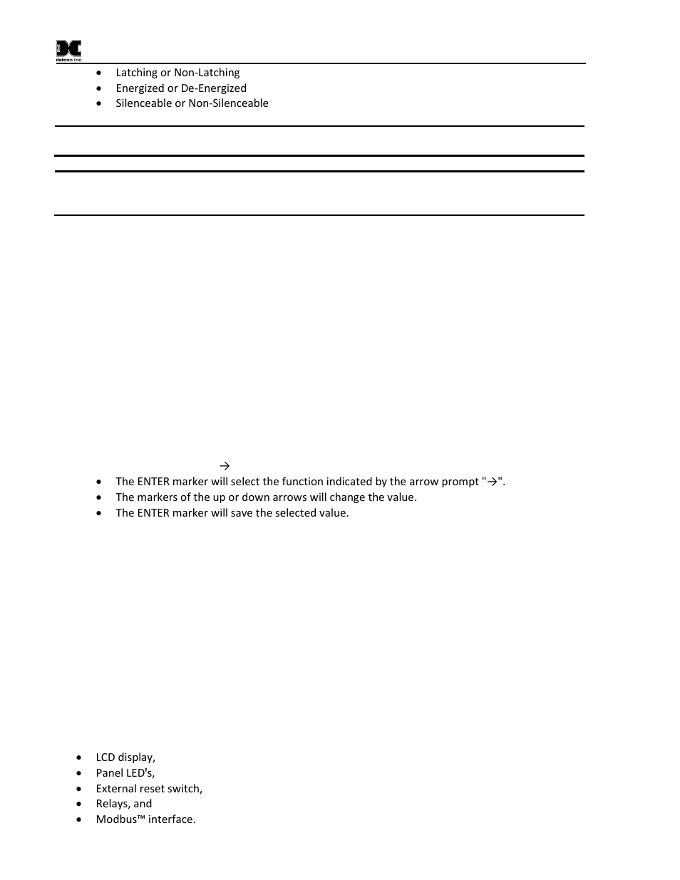 Inhibit and alarm test mode, System diagnostics | Detcon SmartWireless CXT User Manual | Page 30 / 49