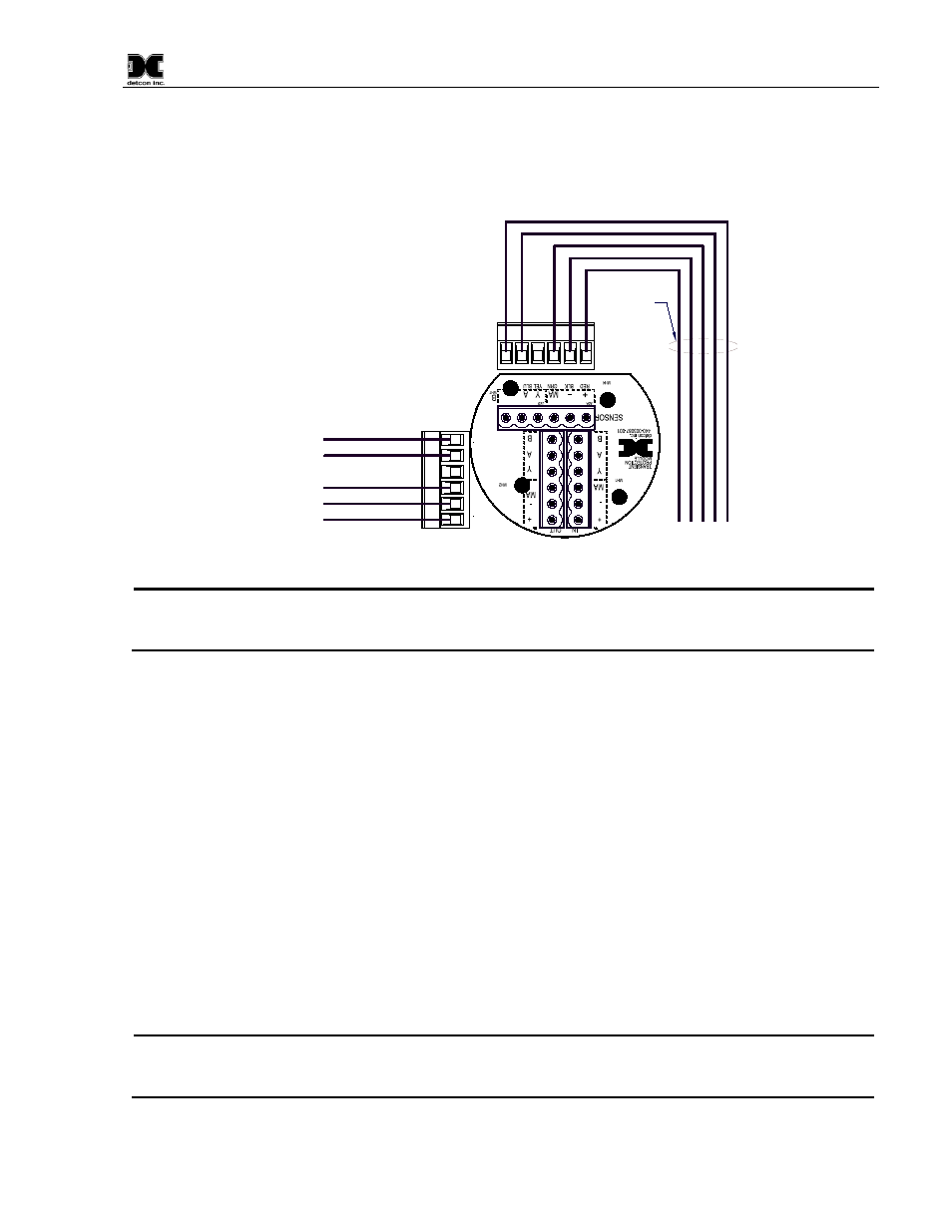 6 initial start up, Initial start up, Figure 8 terminal interconnect | Detcon CX-IR User Manual | Page 13 / 38