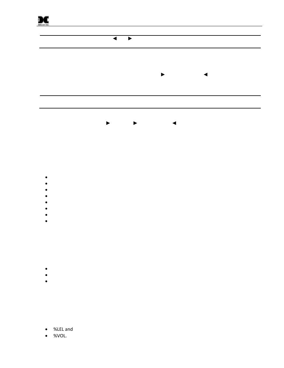 1 view sensor status, 2 set gas type, View sensor status | Set gas type | Detcon CX-IR User Manual | Page 21 / 38