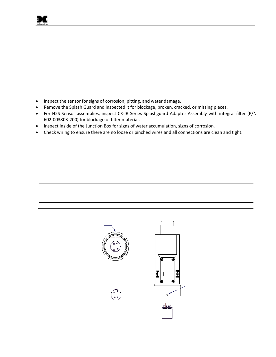 Service and maintenance, 1 replacement of plug-in sensor, Replacement of plug-in sensor | Figure 13 sensor cell and itm mating | Detcon CX-IR User Manual | Page 29 / 38