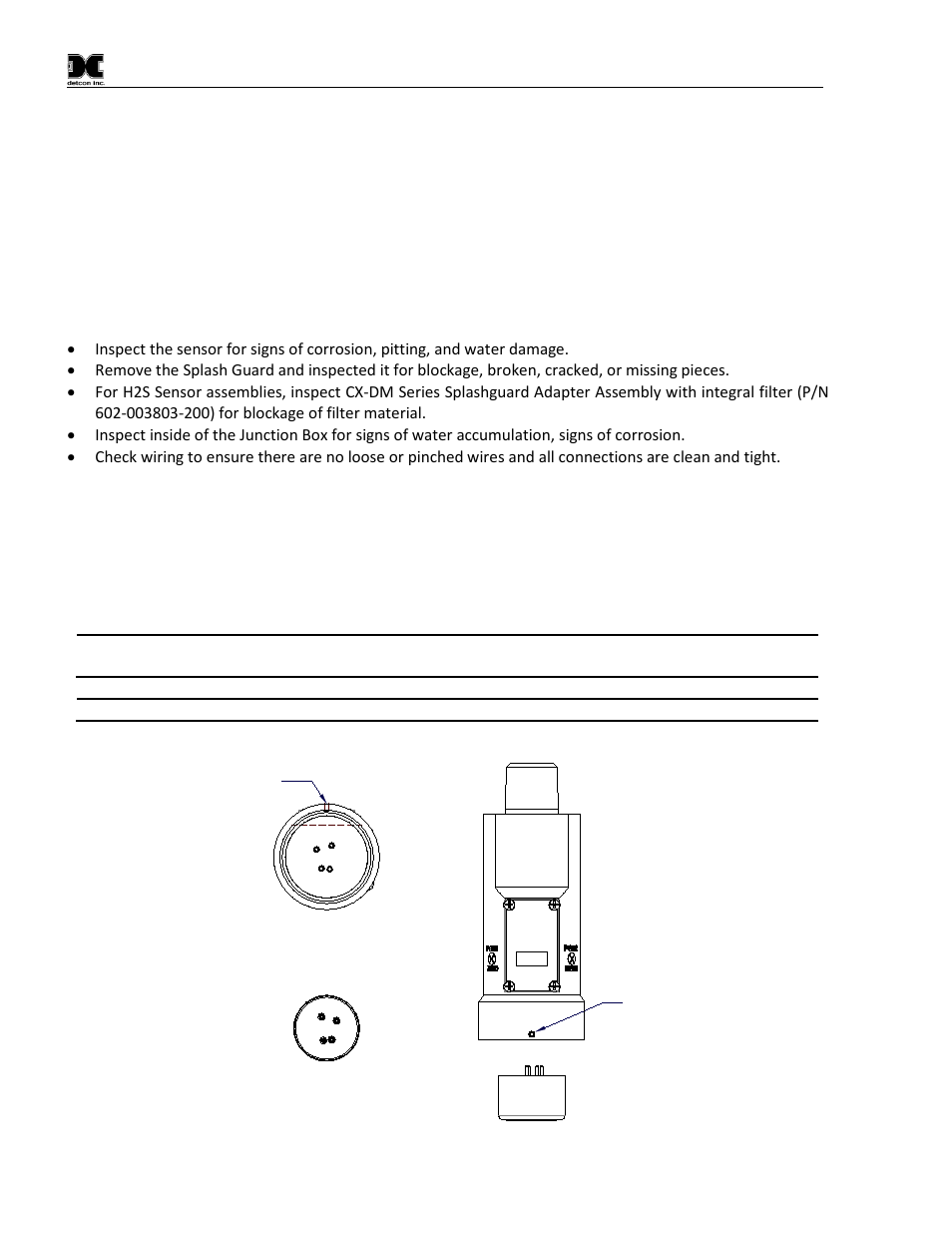 Service and maintenance, 1 replacement of plug-in sensor, Replacement of plug-in sensor | Figure 14 sensor cell and itm mating | Detcon CX-DM User Manual | Page 28 / 44