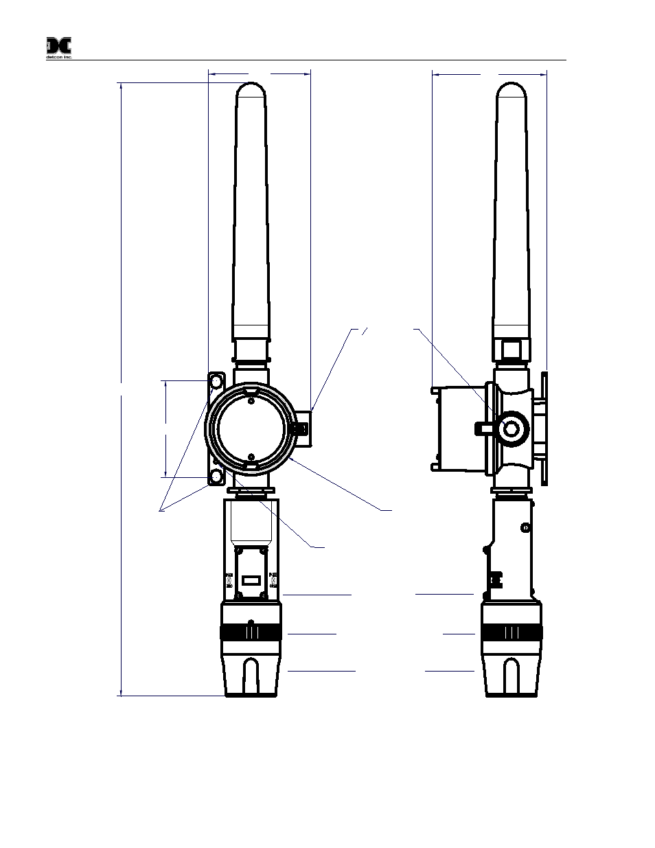 5 electrical installation, Electrical installation, Figure 12 cxt-ir sensor with c-cell batteries | Detcon CXT-IR User Manual | Page 16 / 48