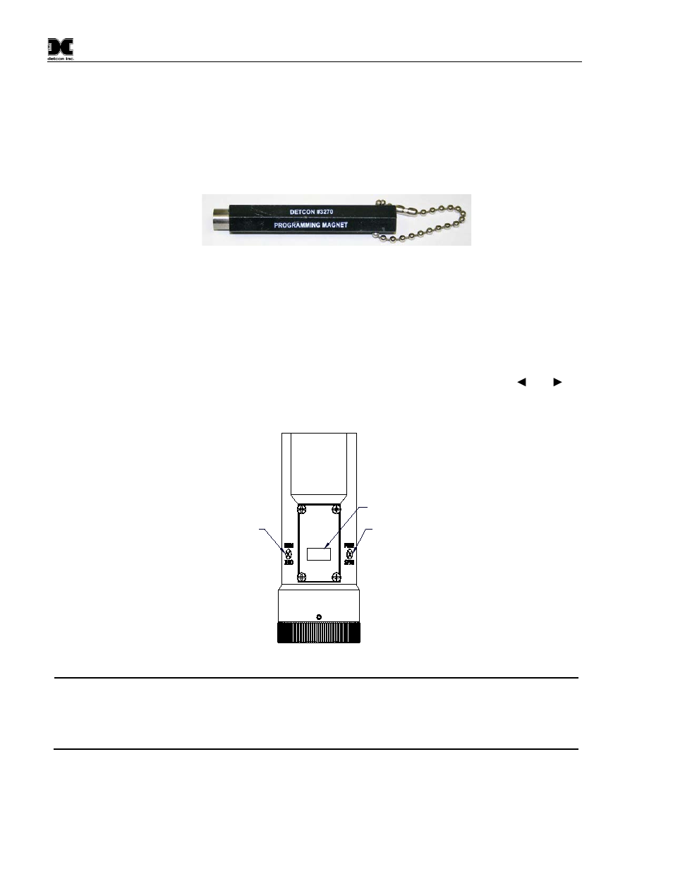 Operation, Figure 14 magnetic programming tool, Figure 15 magnetic programming switches | Detcon CXT-IR User Manual | Page 20 / 48