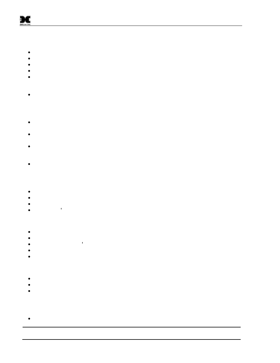 Clearing problem, Poor calibration repeatability, Unstable output/ sudden spiking | Nuisance alarms, Transmitter not responding, Low battery / low voltage fault | Detcon CXT-IR User Manual | Page 42 / 48