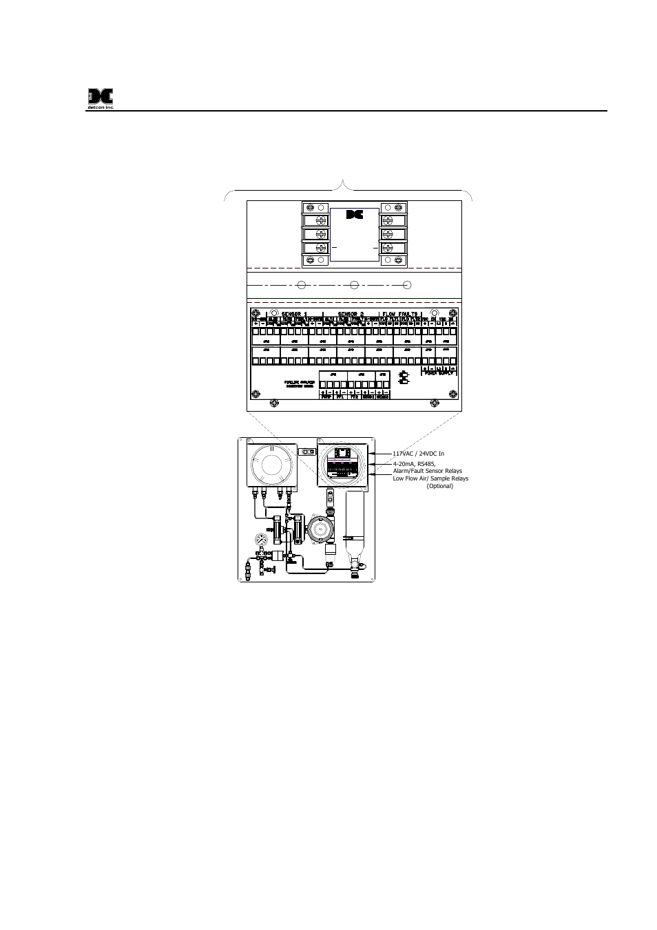 3 electrical connections | Detcon 1000_H2S User Manual | Page 13 / 34