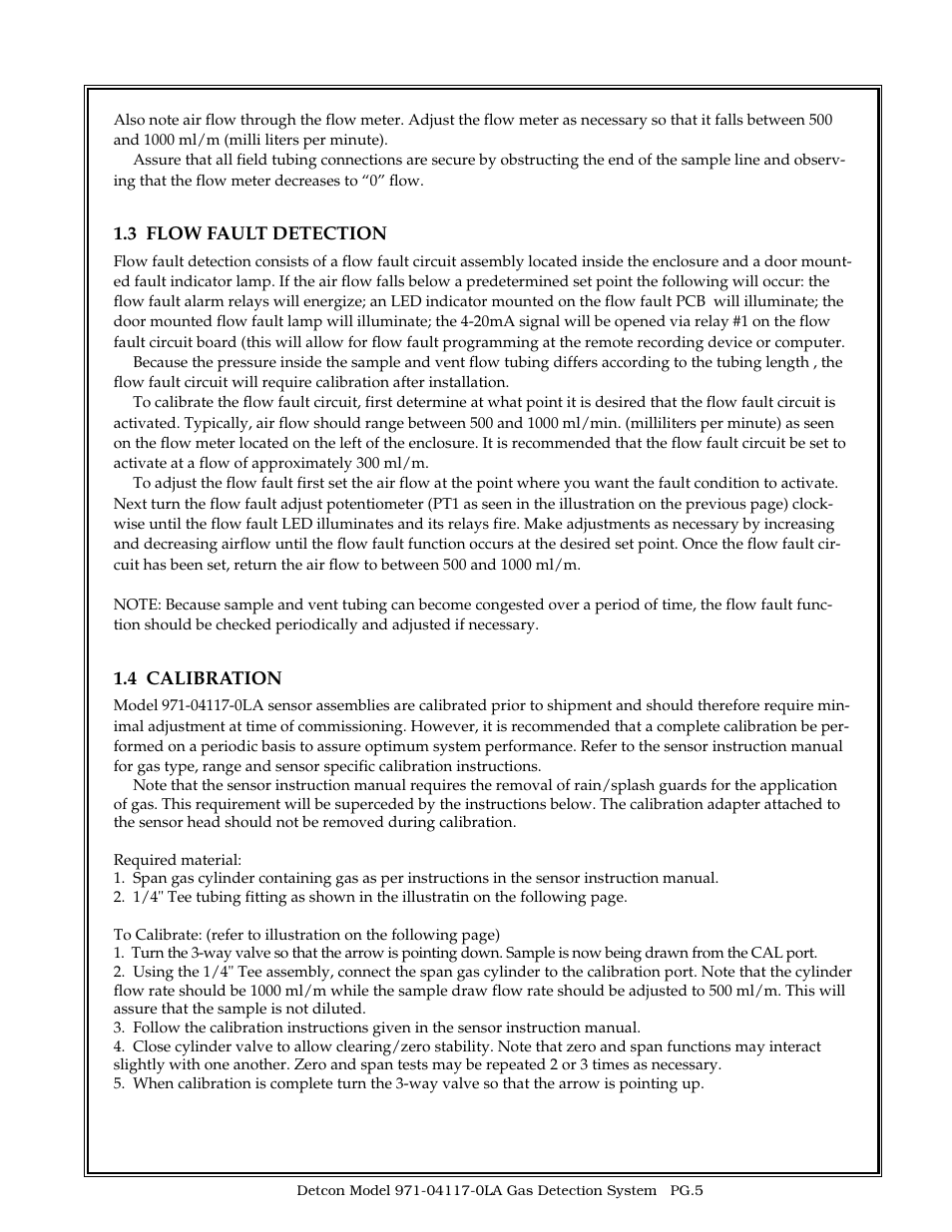 Detcon 971-04117-0LA User Manual | Page 5 / 8