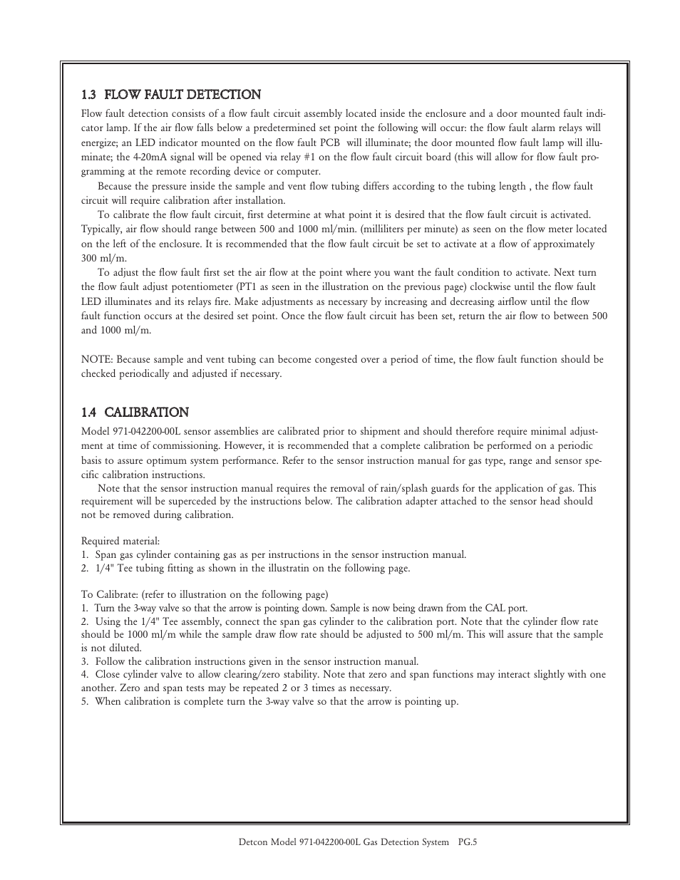 Detcon 971-042200-00L User Manual | Page 5 / 8