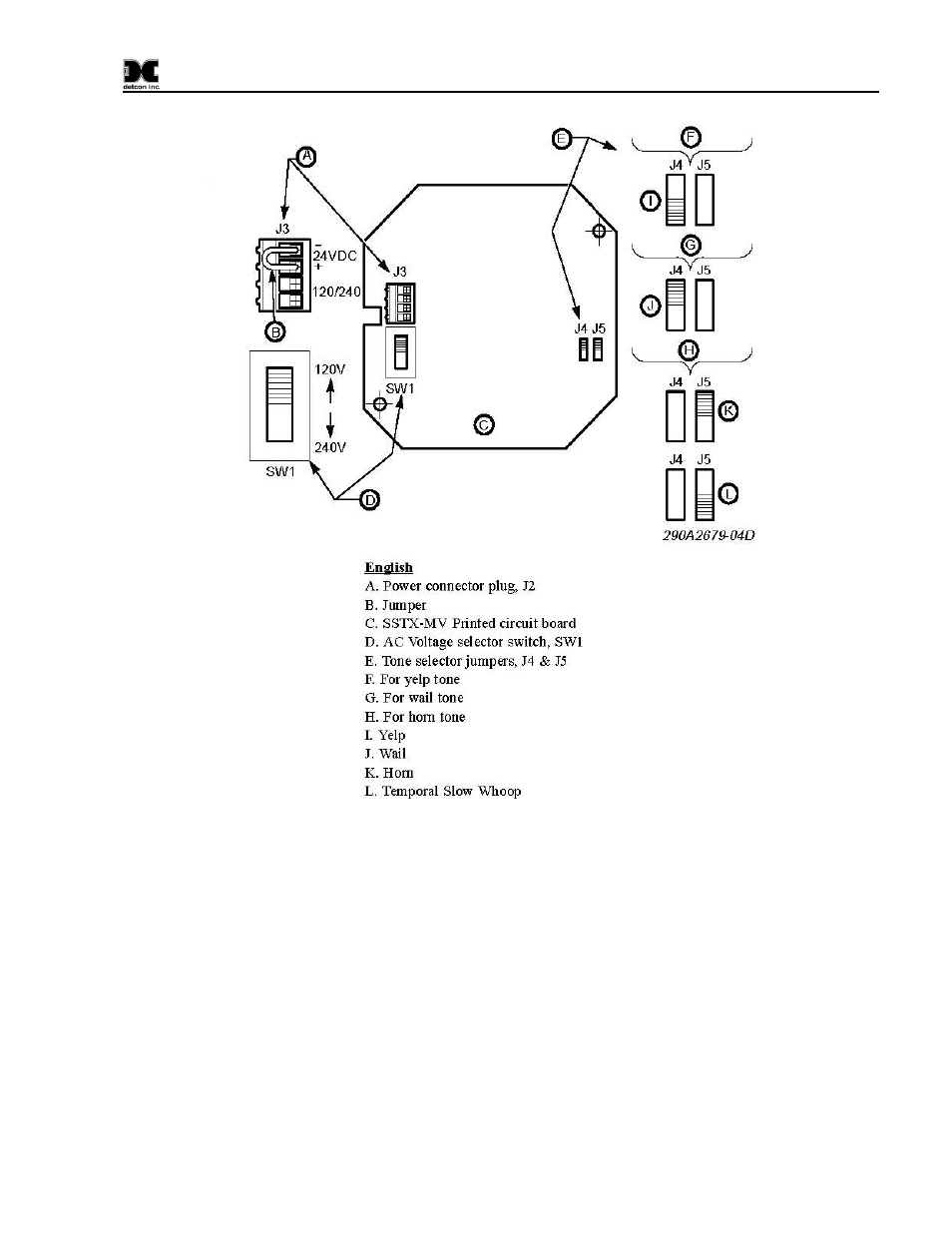 Installation, Figure 3 sstx-mv printed circuit board, 0 installation | Detcon AV2-C1D1M User Manual | Page 7 / 12