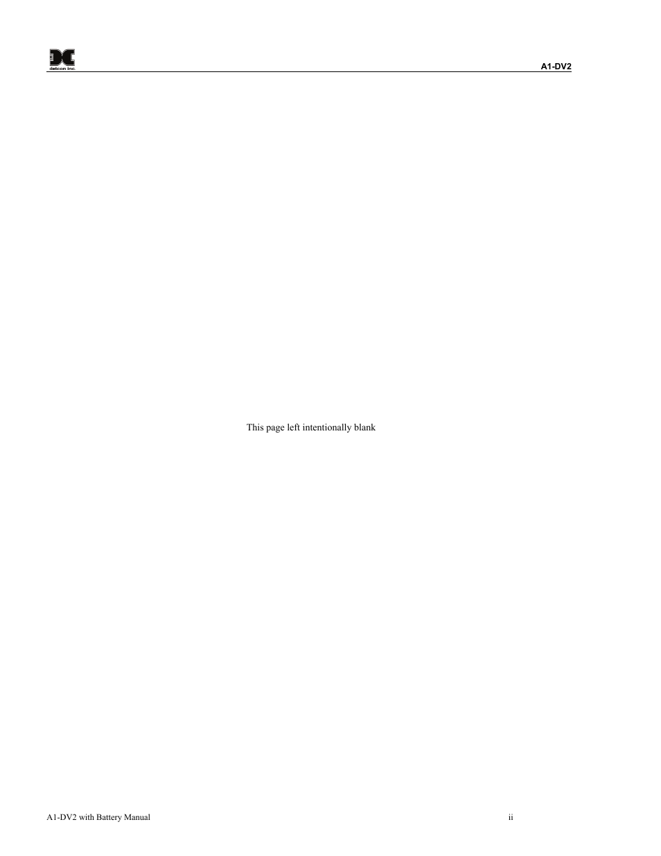 Detcon A1-DV2 User Manual | Page 2 / 16