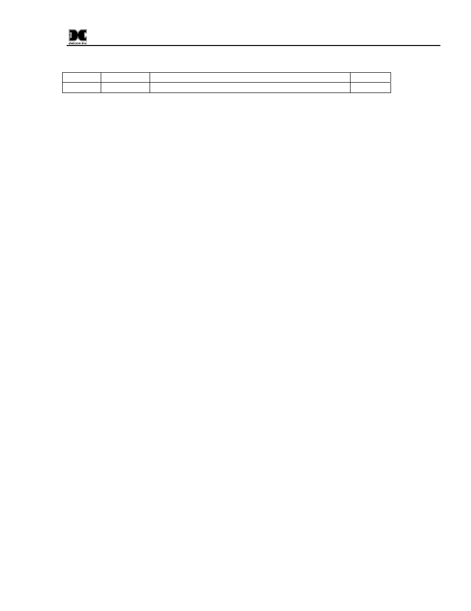 2 revision log, Revision log | Detcon 700 Remote Sensor/Alarm Relay Module User Manual | Page 17 / 17